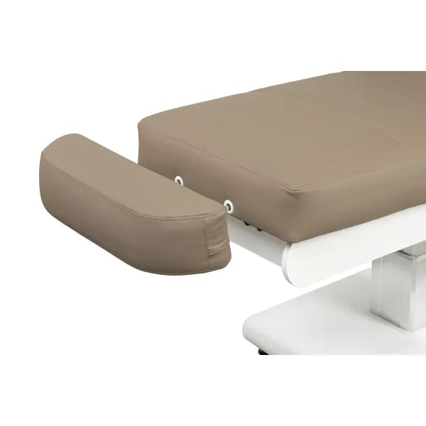 Elektrische Massageliege mit Heizfunktion, 3 Motoren, LED, Fernbedienung, verstellbare Kopfstütze, PU-Bezug.