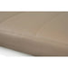 Beige PU-Bezug der Massageliege mit Naht und glatter Oberfläche