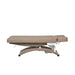 Beheizbare Massageliege mit 3 Motoren, LED, PU-Bezug, verstellbare Rückenlehne, Handsteuerung, 198x77x60/90 cm