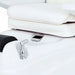 Weißer SPA-Pediküre-Stuhl mit Waschbecken, Shiatsu-Massagesystem und Fußwanne – Luxus-EASE Pediküre-Sessel