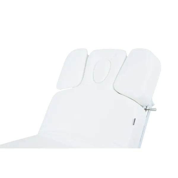 Elektrische Spa-Kosmetikliege mit 4 Motoren, Heizung & Antigravity-Position. Hochwertige Wellness-Massageliege für Beauty-Salons.