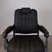 Eleganter Barber stuhl Kale-B in Schwarz, ideal für stilvolle Salons und luxuriöse Barbershops.