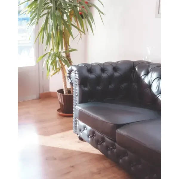 Friseursalon Empfangsbereich Sofa Dock - Tiptop - Einrichtung