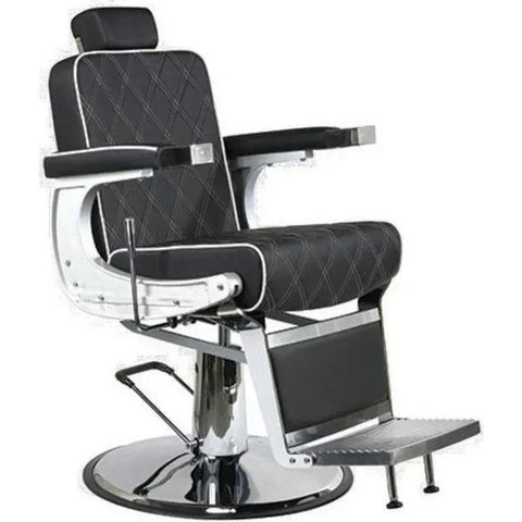 Barber stuhl in Schwarz, Herren Friseurstuhl Karl, Barbershop stuhl - Tiptop - Einrichtung