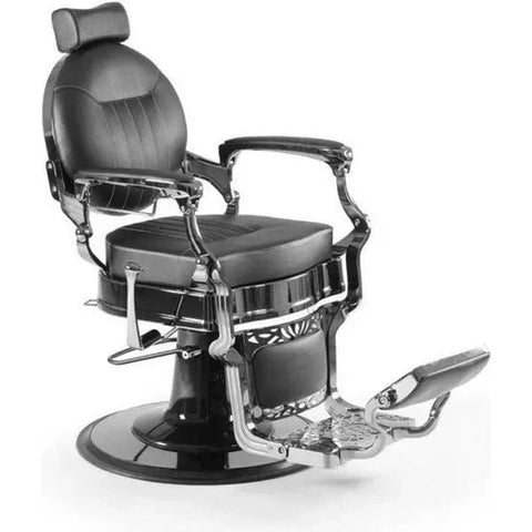 Barber stuhl in Schwarz, Herren Friseurstuhl Miga, Barbershop stuhl - Tiptop - Einrichtung