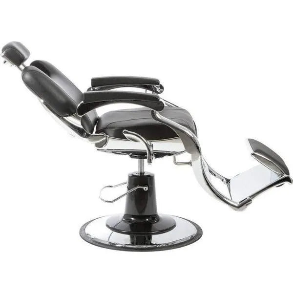Barber stuhl in Schwarz, Herren Friseurstuhl Updo mit verstellbaren Funktionen, barbershop stühle - Tiptop - Einrichtung