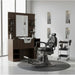 1x Barber stuhl Clint - 1x Friseur Bedienplatz, Vorwärtswaschbecken friseur Oke - Tiptop - Einrichtung