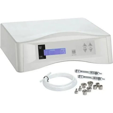 Diamant-Mikrodermabrasionsgerät mit Vakuumsystem und 9 Aufsätzen - Tiptop - Einrichtung