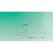 Beiges Friseurwaschbecken KALANI AIR mit Massagefunktion und Fußstütze – Maße 122×160×70 cm