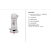 ONEWAX Pro cordless wax warmer for professional hair removal with LCD display and charging base.