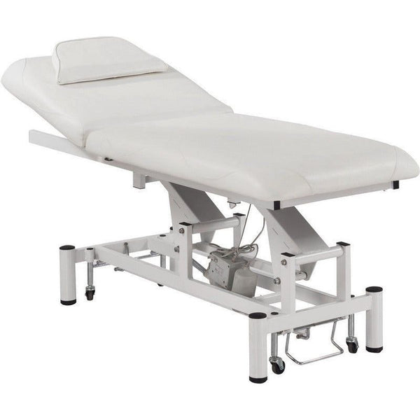 Elektrische Massageliege, Behandlungsliege, Massagebank mit 1 Motor Seem in Weiß - Tiptop - Einrichtung