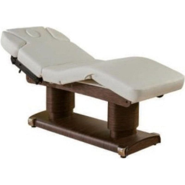 Elektrische Massageliege, Behandlungsliege, Massagebank mit 4 Motoren Qaus in weiß für Spa und wellness - Tiptop - Einrichtung