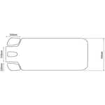 Elektrische Massageliege, Heizfunktion, Massagetisch, 4 Motoren, LED, Behandlungsliege Troch