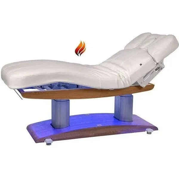 Elektrische Massageliege, Heizfunktion, Massagetisch, 4 Motoren, LED, Behandlungsliege Troch