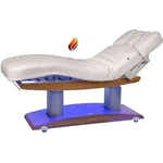 Elektrische Massageliege, Heizfunktion, Massagetisch, 4 Motoren, LED, Behandlungsliege Troch