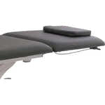 Elektrische Massageliege mit 1 Motor, Behandlungsliege in Grau, Massagebank Torac