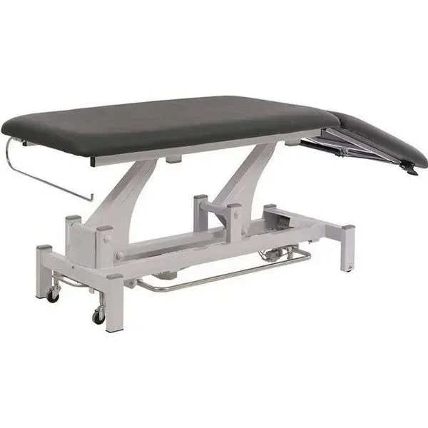 Elektrische Massageliege mit 1 Motor, Behandlungsliege in Grau, Massagebank Torac