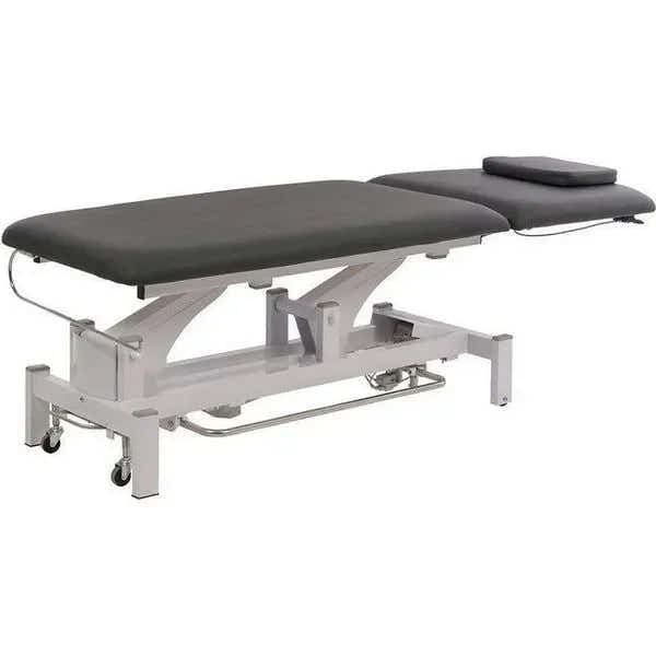 Elektrische Massageliege mit 1 Motor, Behandlungsliege in Grau, Massagebank Torac