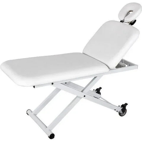 Elektrische Massageliege mit 1 Motor, Behandlungsliege in Weiß, Massagebank Latis - Tiptop - Einrichtung