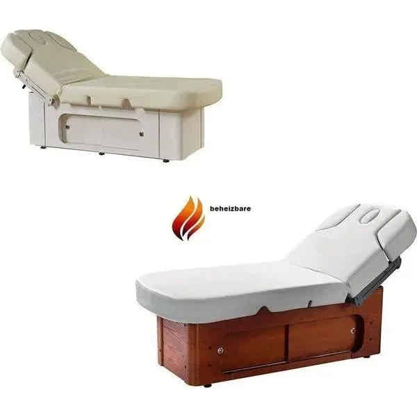 Elektrische Massageliege mit Heizfunktion, Massagetisch mit 4 Motoren, behandlungsliege Gamm-Warm