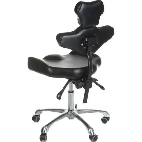Ergonomischer Drehhocker mit Rückenlehne für Tätowierer Mika Inkoo - Tiptop - Einrichtung