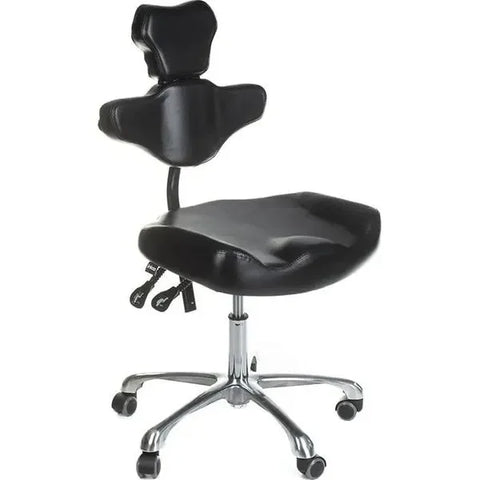 Ergonomischer Drehhocker mit Rückenlehne für Tätowierer Mika Inkoo - Tiptop - Einrichtung