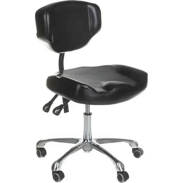 Ergonomischer Tattoo Hocker Elmo mit verstellbarer Rückenlehne von Inkoo