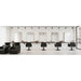 3x Friseurstuhl Class R in Schwarz mit 1x Friseur Waschbecken Wave - Profi Friseurausstattung - Tiptop - Einrichtung