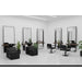 Friseur Waschbecken in Schwarzes Design, Friseurwaschbecken Basil-b-u - Tiptop - Einrichtung
