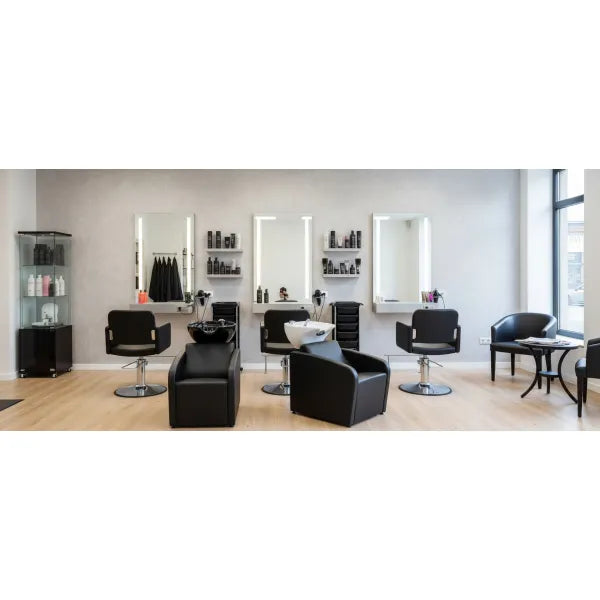 Friseur Waschbecken in Schwarz, Friseurwaschbecken Mullet - Tiptop - Einrichtung