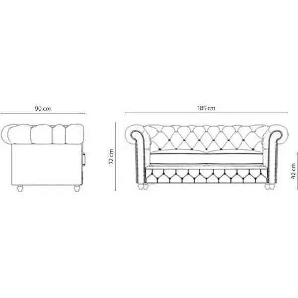 Friseursalon Empfangsbereich Sofa Dock - Tiptop - Einrichtung