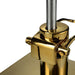 Friseurstuhl Fiona, Goldene Basis - Tiptop - Einrichtung