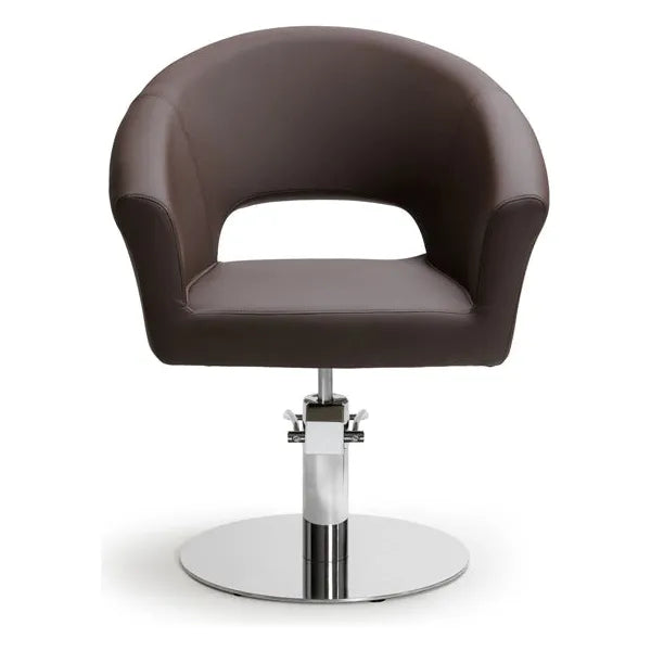 Friseurstuhl in eleganter Schwarz-Farbe, Luxuriöser Friseur stuhl Arcel - Tiptop - Einrichtung