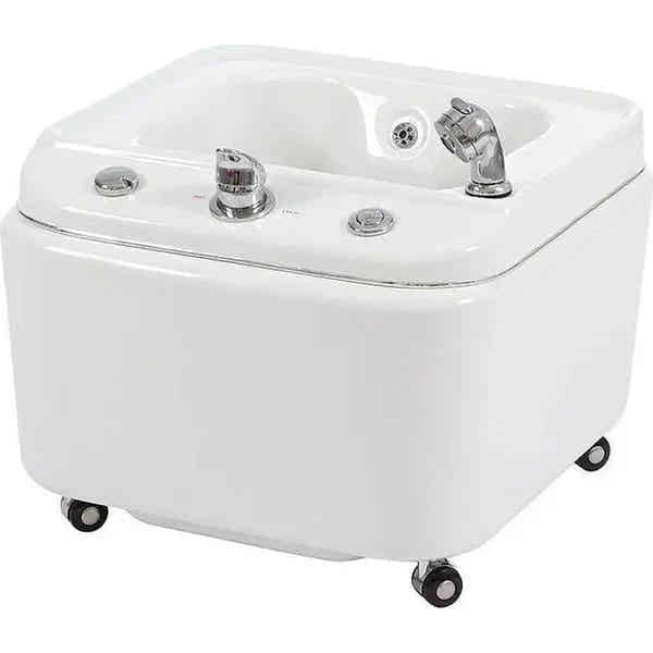 Fußmassage Spa Met mit 4 Rollen und LED-Beleuchtung