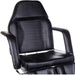 Hydraulischer drehbarer Fußpflegestuhl, Pedistuhl BD-8243 in eleganter Schwarz-Farbe - Tiptop - Einrichtung