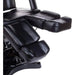 Hydraulischer drehbarer Fußpflegestuhl, Pedistuhl BD-8243 in eleganter Schwarz-Farbe - Tiptop - Einrichtung