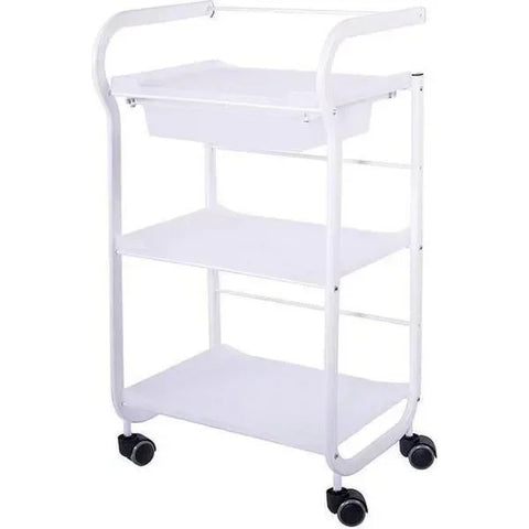 Kosmetikwagen Part mit weißem Metallrahmen - Tiptop - Einrichtung