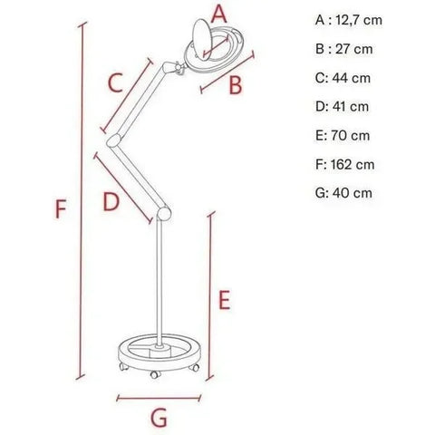 LED-Lupenlampe Gala mit SMD LED-Technologie - Tiptop - Einrichtung