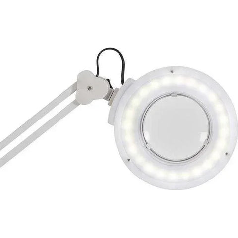 LED-Lupenlampe Led Lupenleuchte Expand Plus mit Gelenkarm und fünf Rädern - Tiptop - Einrichtung