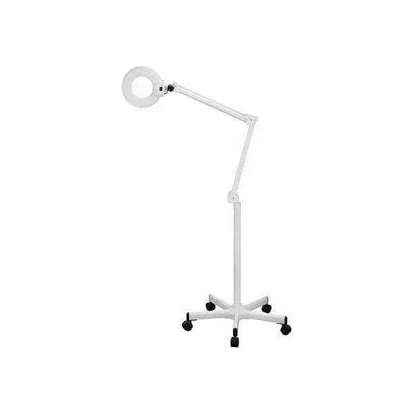 LED-Lupenlampe Led Lupenleuchte Expand Plus mit Gelenkarm und fünf Rädern