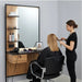 Friseur Bedienplatz mit LED-Beleuchtung und Schublade, Friseurarbeitsplatz Logan-BR - Tiptop - Einrichtung