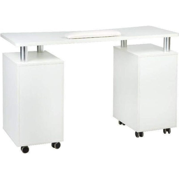 Maniküre Tisch Nageltisch BD-3425 in Weiß - Tiptop - Einrichtung