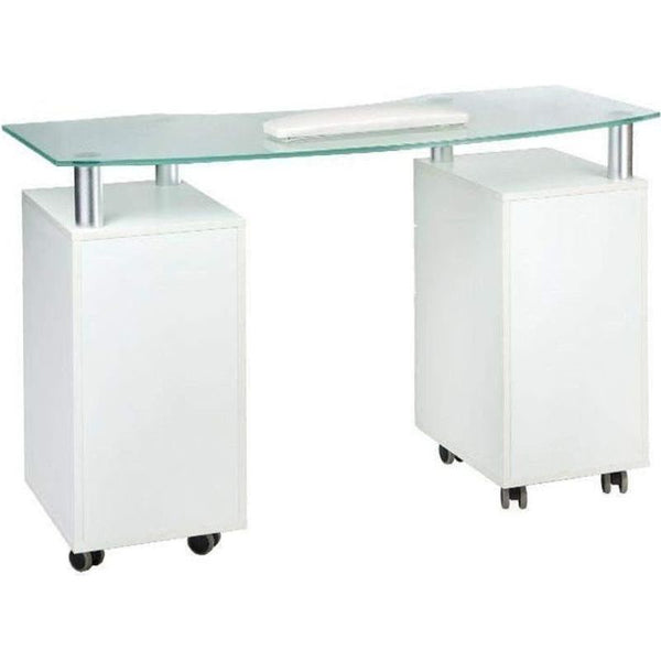 Maniküre Tisch Nageltisch BD-3453 in Weiß - Tiptop - Einrichtung