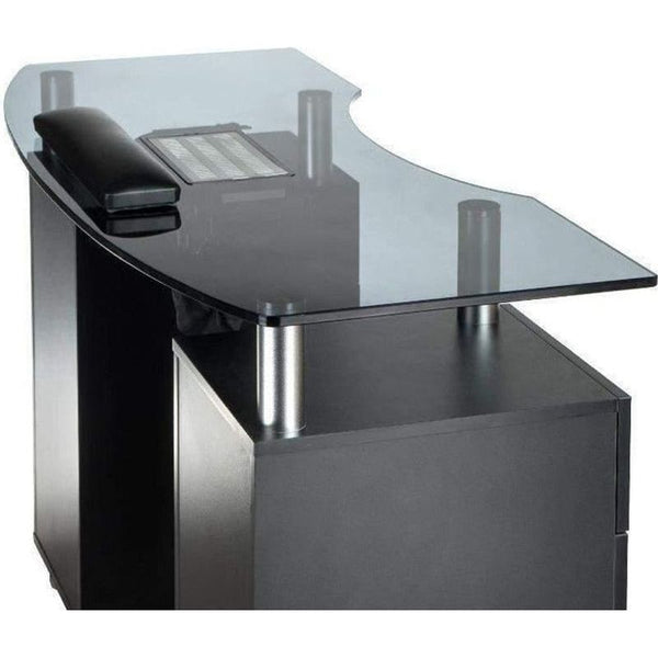 Maniküre Tisch – Nageltisch mit Absaugung BD-3453P Schwarz - Tiptop - Einrichtung