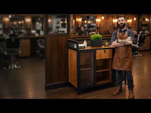 Friseur-Empfangstheke, Friseur Rezeption Adrian - Elegante Möbel für den Salon - kassentisch - empfangstresen - Tiptop - Einrichtung