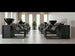 3x Friseurstuhl Ocean B F U in Schwarz - 1x Friseur Waschbecken Basil B B U in Schwarz - Tiptop - Einrichtung