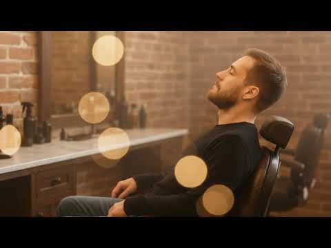 3x Barber stuhl in Braun-Schwarz, Herren Friseurstuhl Mack, Luxuriöser Barbershop stuhl für stilvolle Salons - Tiptop - Einrichtung