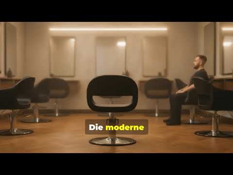 Friseurstuhl in eleganter Schwarz-Farbe, Luxuriöser Friseur stuhl Cindy - Tiptop - Einrichtung