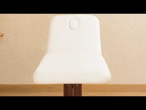 Elektrische Massageliege mit 2 Motoren Höhenverstellung, Massagetisch in Weiß, Behandlungsliege Trapp - Tiptop - Einrichtung