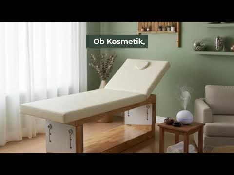 Massageliege aus Naturholz, Massagetisch für professionelle Anwendungen, Behandlungsliege Occi